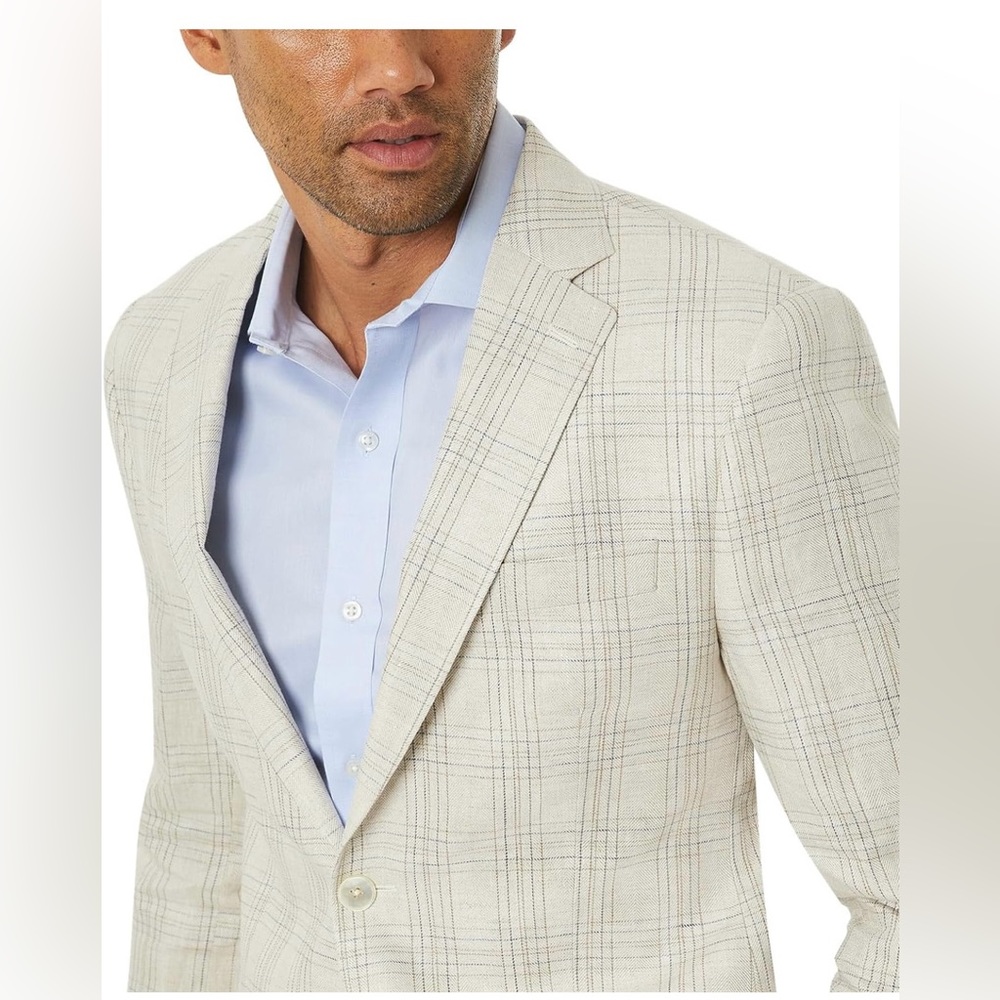 NWT Ralph Lauren Men's Classic-Fit Ultraflex Stretch
Linen Blazer Lassiter 40R - Picture 3 of 16